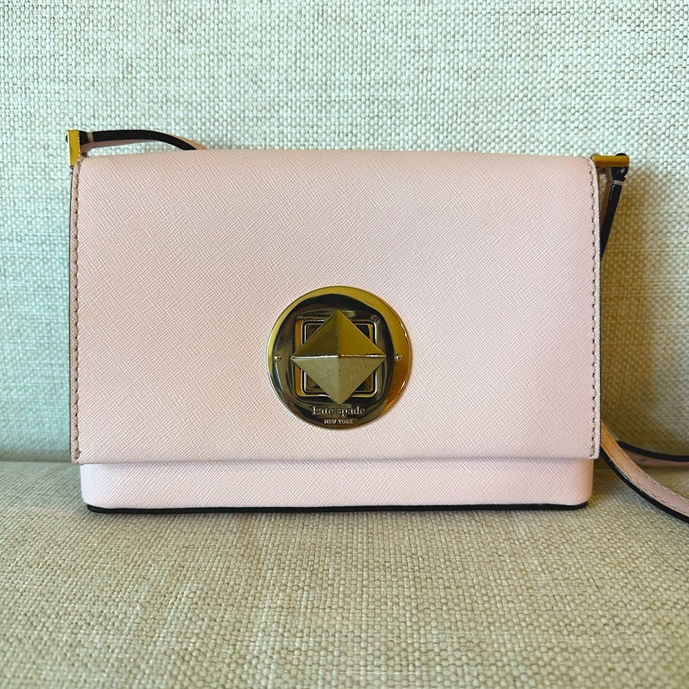 Kate spade envelope crossbody bag - baby pink